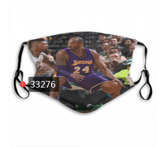 2021 NBA Los Angeles Lakers #24 kobe bryant 33276 Dust mask with filter
